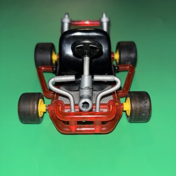 Vintage MARIO Bros KART Pull Back Car Toy 4.5" long 1999 Nintendo Toy Biz - Picture 5 of 6